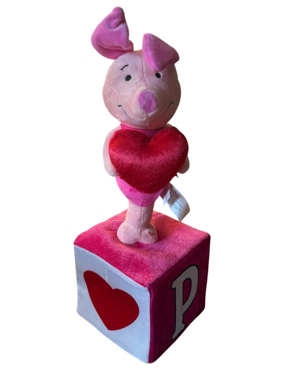 Disney Piglet Valentine’s Day Door Greeter Winnie the Pooh Pink Decor